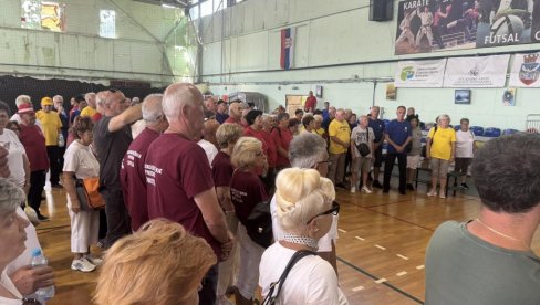 ОЛИМПИЈАДА ПЕНЗИОНЕРА У ЗРЕЊАНИНУ: Учествовао велики број такмичара