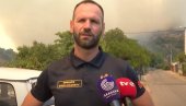 KOMANDIR NIKOLA ZAVRŠIO U HITNOJ: Požar u Crnoj Gori se širi neverovatnom brzinom - Vatrogasci na izmaku snaga zbog dima i premora
