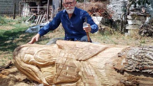 SABORIŠTE UMETNIKA I SVETACA:  Jedinstven Vrt časti na Povlenu bogatiji za monumentalnu skulpturu biblijskog Noja