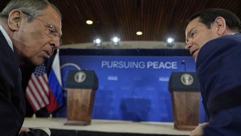 БЕЗ ПУТИНА НЕМА МИРОВНОГ СПОРАЗУМА Рубио: Председник Русије заузима кључно место на светској сцени