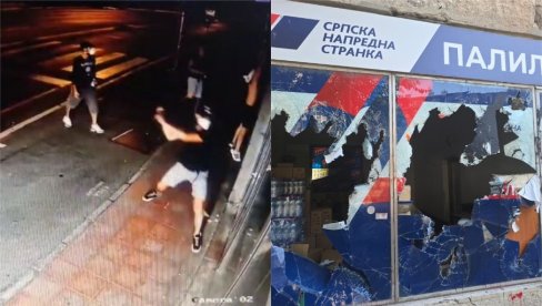 UNIŠTENE PROSTORIJE SNS-A NA PALILULI: Pogledajte divljačko razbijanje objekta od strane blokadera (FOTO/VIDEO)