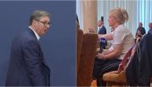 СРАМ ВАС БИЛО ЗА СВЕ ШТО РАДИТЕ Вучић са презиром одговорио Жаклини Таталовић на добацивања и упадице