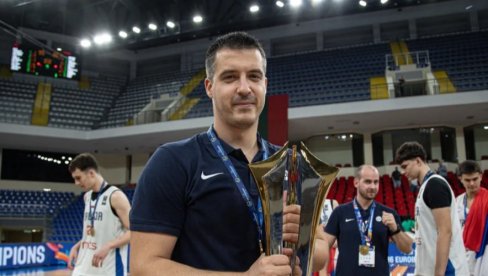 IMALI SMO BRDO PROBLEMA! Selektor zlatnih kadeta, prvaka Evrope u košarci, Stevan Mijović, o podvigu orlića na Evrobasketu
