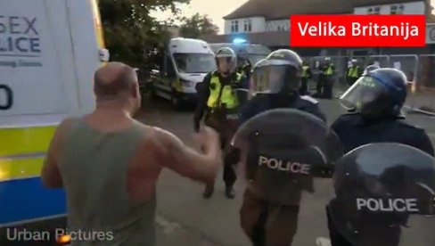 ОВАКО ТО РАДИ СИЛА ЗАКОНА И РЕДА У ЕВРОПИ: Ево још једна лепа прича за ове што кукају на бруталност српске полиције  (ВИДЕО)