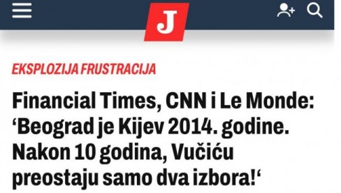 MASKE SU PALE!  Ustaše i NATO mediji poručuju:  Moramo zapaliti Beograd kao Kijev 2014.te godine, Srbija će dobiti Majdan i rat!