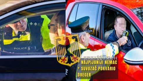 NAJPIJANIJI VOZAČ U ISTORIJI NEMAČKE: Oborio rekord, a onda su testirali suvozača - pokvario dreger