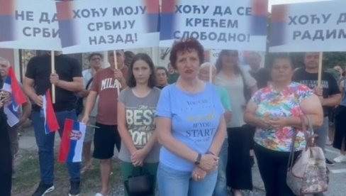 GRAĐANI PLANDIŠTA PROTIV BLOKADA: Neću da mi niko oduzima pravo na normalan život