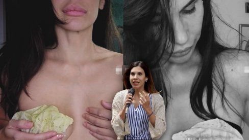 ИСКРА БРАЈОВИЋ СТАВЉА КУПУС НА ГРУДИ Добила маститис, a син ротавирус: Нећу одустати од дојења (ФОТО)