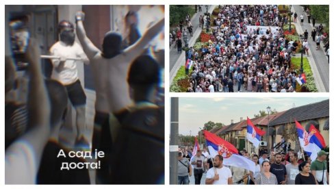 САД ЈЕ ДОСТА! Грађани против блокада јасно поручили - Нећемо насиље, више нећемо да ћутимо! (ВИДЕО)