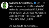 НАТО ДА БОМБАРДУЈЕ НОВОСТИ, РТС, ПИНК, ИНФОРМЕР... Блокадери упутили језиве претње медијима