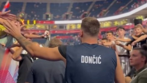 KAKAV CAR! Luka Dončić oduševio srpske mališane