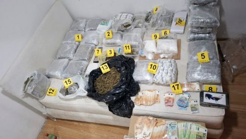NOVA AKCIJA POLICIJE U BEOGRADU: Zaplenjeno  skoro 30 kilograma marihuane i kokaina