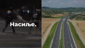 СЛИКА ДВЕ СРБИЈЕ: На једној блокадерска, пуна насиља, на другој Вучићева - Мир и стабилност, земља која се гради и иде напред (ВИДЕО)