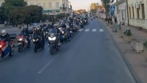 OBRENOVAC PROTIV BLOKADA: Bajkeri došli da podrže pristojnu Srbiju (VIDEO)