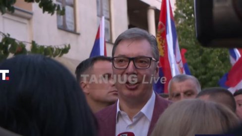 VUČIĆ O OPTUŽBAMA NIKOLINE SINĐELIĆ: Verujem u časno ophođenje srpske policije, postoji služba unutrašnje komntrole koja će sve da ispita