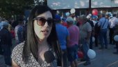 ДУГУЈЕМО НАШИМ ПРЕЦИМА БОРБУ ЗА НАШУ СРБИЈУ: Дирљива порука професорке историје на скупу грађана против блокада (ВИДЕО)