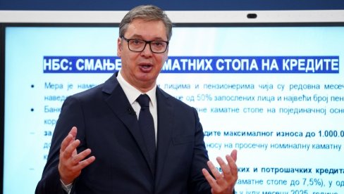 ПАДАЈУ РАТЕ ЗА СТАМБЕНЕ КРЕДИТЕ Вучић: Добијамо најнижу кредитну стопу у историји Србије