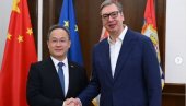 РАЗМОТРИЛИ СМО ДЕТАЉЕ ПРЕДСТОЈЕЋЕГ СУСРЕТА СА ПРЕДСЕДНИКОМ СИ ЂИНПИНГОМ Вучић се састао са кинеским амбасадором (ФОТО)