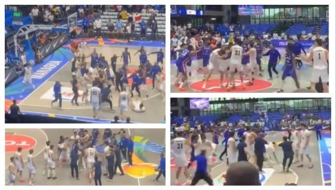 СКАНДАЛ ПОСЛЕ СЕНЗАЦИЈЕ: Велика туча кошаркаша Аргентине и Доминиканске Републике на Америкупу! (ВИДЕО)