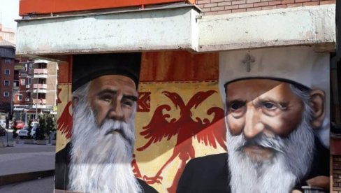 DŽABA STE KREČILI, SVAKI SRBIN NOSI TROBOJKU U SRCU: Kancelarija za KiM o prefarbavanju murala na severu KiM