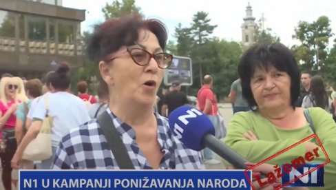 LAŽOMER: N1 u kampanji ponižavanja naroda (VIDEO)