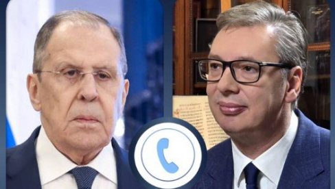 VUČIĆ I LAVROV RAZGOVARALI O RAZNIM TEMAMA: Od napada na Republiku Srpsku do progona Srba sa Kosova i Metohije
