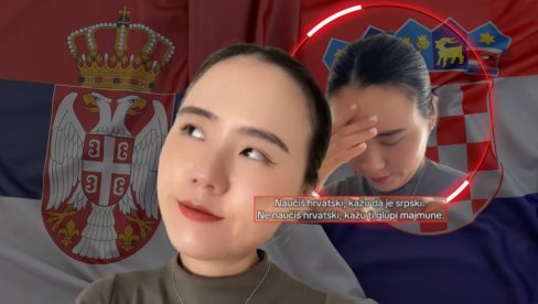 НАУЧИШ ХРВАТСКИ, КАЖУ ДА ЈЕ СРПСКИ Кинескиња из Истре муку мучи због језика - због коментара Хрвата пала у очај (ВИДЕО)