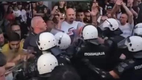 NASILJE BLOKADERA: Čanak komanduje, Bačulov predvodi teroristički napad na policiju (VIDEO)