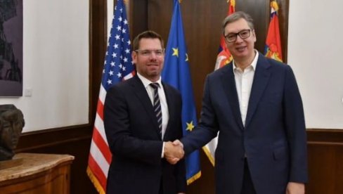 VUČIĆ SE SASTAO SA SVOLVELOM: O modalitetima za jačanje saradnje na političkom i ekonomskom planu (FOTO)
