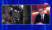 СТВАРИ СЕ СМИРУЈУ У СРБИЈИ: Вучић: Вечерас свуда имају мањи број људи, биће све у реду у Новом Саду