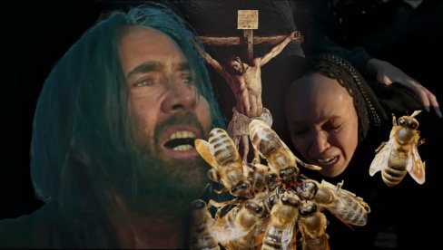 Nikolas Kejdž pravio horor o Isusu i NAPAO GA ROJ PČELA u Grčkoj! Snimanje PREKINUTO (VIDEO)