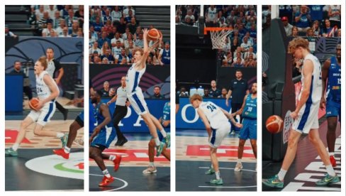 BOMBA CRNO-BELIH: KK Partizan dovodi najboljeg mladog košarkaša Evrobasketa