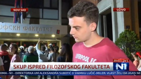 BLOKADERE PREDVODI NIKOLA PLEMIĆ: Aktivista antisrpskog PSG-a koji priznaje da se služe nacističkom metodama! (VIDEO)