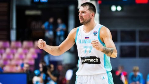 ТРИПЛ-ДАБЛ ЛУКЕ ДОНЧИЋА! Словенац одиграо меч за памћење на Евробаскету и донео прву победу својој репрезентацији
