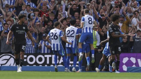 СЕНЗАЦИЈА У ПРЕМИЈЕР ЛИГИ: Брајтон после преокрета победио Манчестер сити