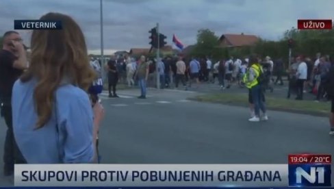 Н1 ПРИЗНАО: У Новом Саду је неколико хиљада грађана против блокада, пролазе већ више од 10 минута јако их је много (ВИДЕО)