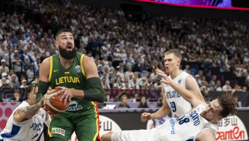 ЛИТВАНИЈА ЗАУСТАВИЛА МАРКАНЕНА И ФИНСКУ! Тријумф бачен у сенку због повреде једног од најбољих