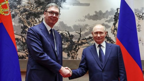 SLAŽEM SE SA VUČIĆEM Putin: U Srbiji pokušaj obojene revolucije