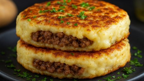 KROMPIR PUNJEN MLEVENOM GOVEDINOM: Recept za punjeni krompir na domaći način