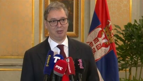 ТО ЈЕ ЗА НАС БИЛО ВАЖНО Вучић: Си добро види и разуме ствари у нашој земљи и притиске са којима се суочавамо