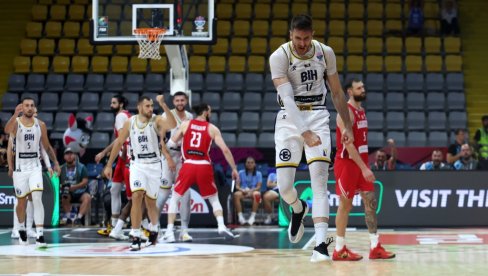 ВЕЛИКИ УСПЕХ БОСНЕ И ХЕРЦЕГОВИНЕ: Змајеви победили Грузију и обезбедили пласман у осмину финала Еворбаскета