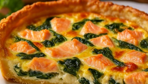 TART OD LOSOSA I SPANAĆA: Recept za idealnu večeru