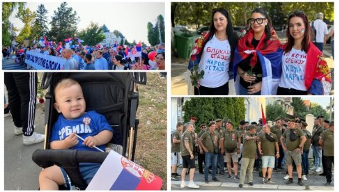 ГРАЂАНИ ШИРОМ СРБИЈЕ У ШЕТЊИ ПРОТИВ БЛОКАДА: Устала је Србија - народ против насиља (ФОТО/ВИДЕО)