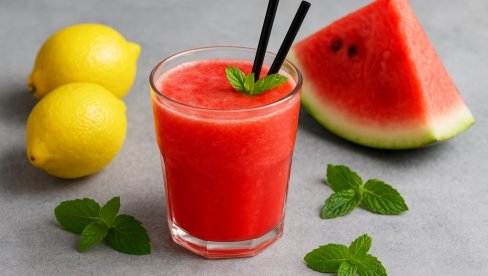 LUBENICA NAPITAK: Recept za osvežavajući napitak od lubenice i nane