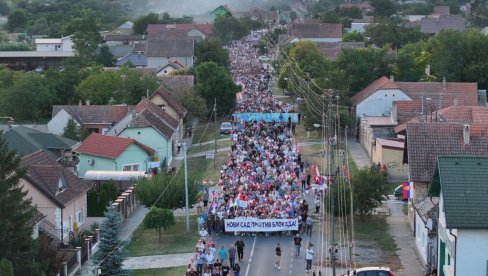 VUČEVIĆ SA GRAĐANIMA PROTIV BLOKADA: Veličanstven skup pristojne Srbije, ovde nema nasilja, ovde nema mržnje, samo ljubav i patriotizam