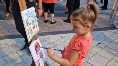 ДЕЦА СУ РАДОСТ СРБИЈЕ: Најмлађи на скупу против блокада у Ћуприји (ВИДЕО)