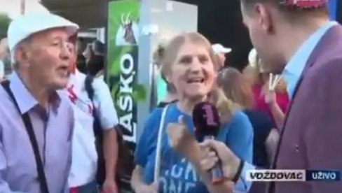 SAMO VERUJEM PREDSEDNIKU VUČIĆU! Penzionerka sa Voždovca poručuje da će za njega glasati doživotno (VIDEO)