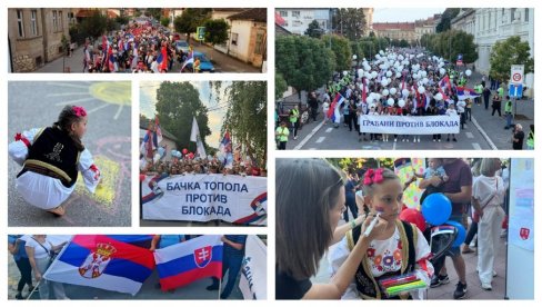 NAJLEPŠE SLIKE SA ŠETNJE GRAĐANA PROTIV BLOKADA: Srbija je pokazala svoje pravo lice (FOTO)