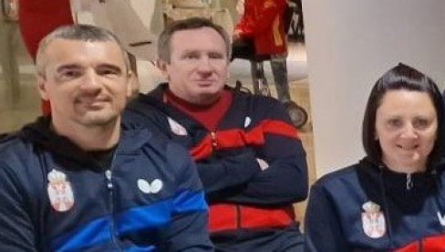 У ЛАШКО НА ТРЕНИНГЕ: Српски стонотенисери параолимпијци се припремају за Европско првенство