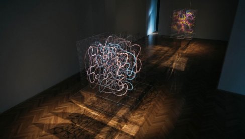 АЛХЕМИЈА ТУГЕ И РАДОСТИ: Дела Јелене Блечић на изложби Саливање снаге у Кући легата